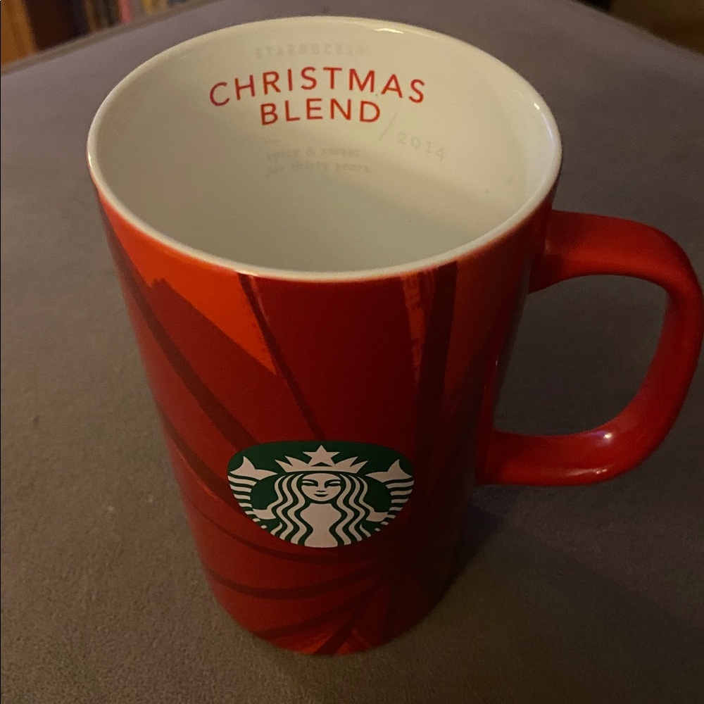 Starbucks Bold Red Mug with Logo